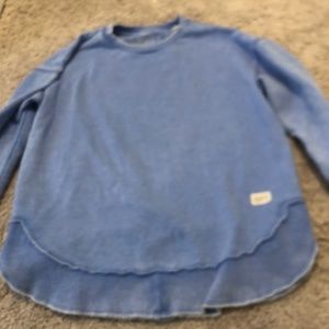 Blue sweatshirt